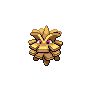 Shiny Pineco as it appears in Scarlet & Violet