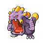 Shiny Exploud as it appears in Sword & Shield