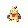 Shiny Makuhita as it appears in Brilliant Diamond & Shining Pearl