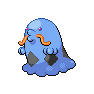 Shiny Swalot as it appears in Scarlet & Violet