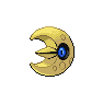 Shiny Lunatone as it appears in Brilliant Diamond & Shining Pearl