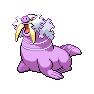 Shiny Walrein as it appears in Brilliant Diamond & Shining Pearl