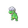 Shiny Bagon as it appears in Scarlet & Violet