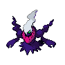 Shiny Darkrai as it appears in Scarlet & Violet