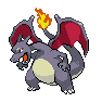 Shiny Charizard as it appears in Scarlet & Violet