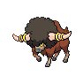 Shiny Bouffalant as it appears in Sword & Shield