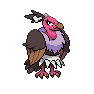 Shiny Mandibuzz as it appears in Sword & Shield
