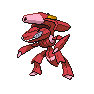 Shiny Genesect as it appears in Sword & Shield