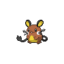 Shiny Dedenne as it appears in Sword & Shield