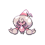 Shiny Hattrem as it appears in Scarlet & Violet