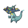 Shiny Drakloak as it appears in Scarlet & Violet