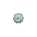Shiny Koffing as it appears in Omega Ruby & Alpha Sapphire