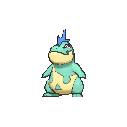 Shiny Croconaw as it appears in Omega Ruby & Alpha Sapphire
