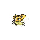Shiny Ledyba as it appears in Omega Ruby & Alpha Sapphire