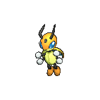 Shiny Ledian as it appears in X & Y