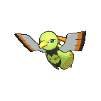 Shiny Xatu as it appears in Omega Ruby & Alpha Sapphire