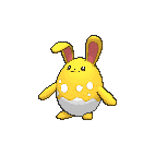 Shiny Azumarill as it appears in Omega Ruby & Alpha Sapphire