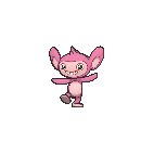 Shiny Aipom as it appears in Omega Ruby & Alpha Sapphire