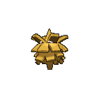 Shiny Pineco as it appears in X & Y