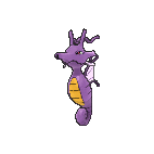 Shiny Kingdra as it appears in X & Y