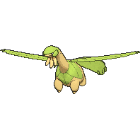 Shiny Tropius as it appears in Omega Ruby & Alpha Sapphire