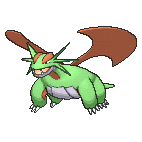 Shiny Salamence as it appears in Omega Ruby & Alpha Sapphire
