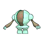 Shiny Registeel as it appears in Omega Ruby & Alpha Sapphire