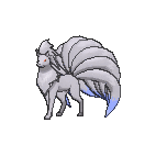 Shiny Ninetales as it appears in Omega Ruby & Alpha Sapphire