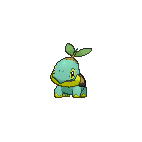 Shiny Turtwig as it appears in Omega Ruby & Alpha Sapphire