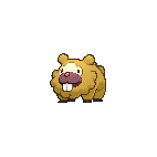 Shiny Bidoof as it appears in X & Y