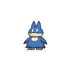 Shiny Munchlax as it appears in X & Y