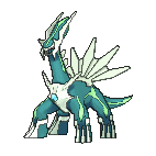 Shiny Dialga as it appears in Omega Ruby & Alpha Sapphire