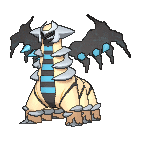 Shiny Giratina as it appears in Omega Ruby & Alpha Sapphire