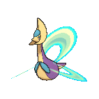 Shiny Cresselia as it appears in Omega Ruby & Alpha Sapphire