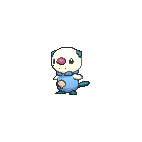 Shiny Oshawott as it appears in X & Y