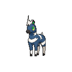 Shiny Blitzle as it appears in X & Y