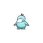 Shiny Psyduck as it appears in X & Y