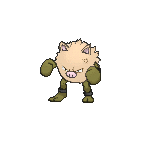 Shiny Primeape as it appears in Omega Ruby & Alpha Sapphire