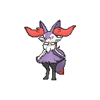 Shiny Braixen as it appears in X & Y