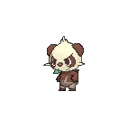 Shiny Pancham as it appears in Omega Ruby & Alpha Sapphire