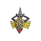 Shiny Aegislash as it appears in X & Y