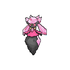 Shiny Diancie as it appears in Omega Ruby & Alpha Sapphire