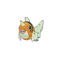 Shiny Seaking as it appears in Sun & Moon
