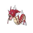 Shiny Gyarados as it appears in Ultra Sun & Ultra Moon