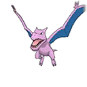 Shiny Aerodactyl as it appears in Ultra Sun & Ultra Moon