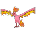 Shiny Moltres as it appears in Ultra Sun & Ultra Moon