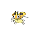 Shiny Ledyba as it appears in Sun & Moon