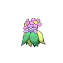 Shiny Bellossom as it appears in Sun & Moon