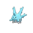 Shiny Corsola as it appears in Ultra Sun & Ultra Moon