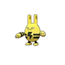 Shiny Elekid as it appears in Sun & Moon